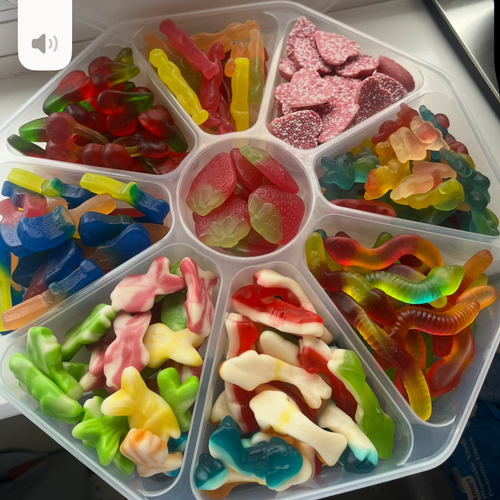 9 Section Sweet Platter