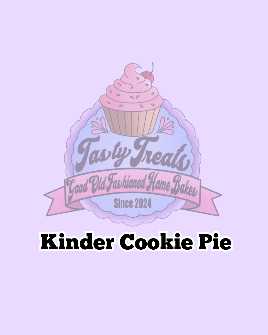 Kinder Cookie Pie